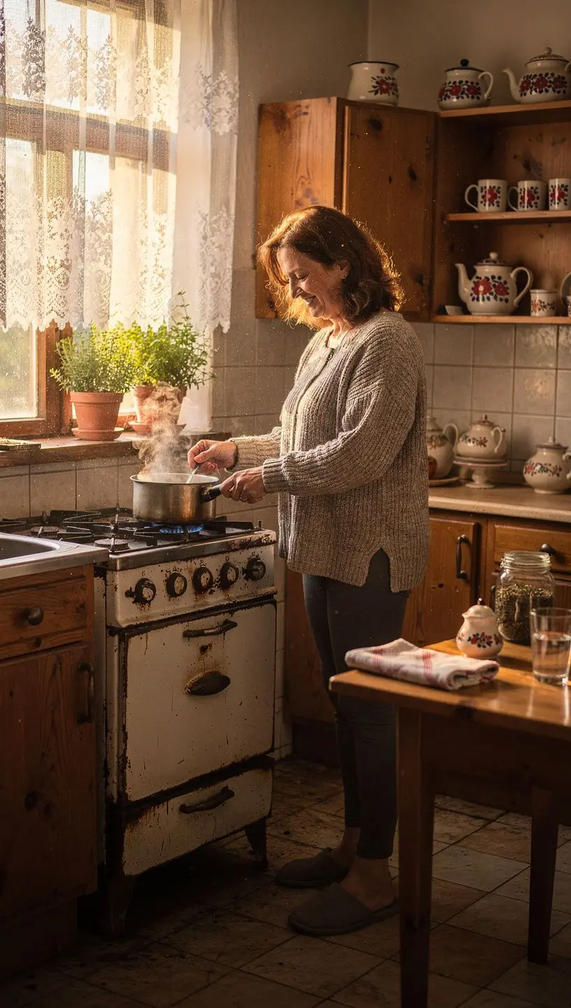 Lépésről lépésre bemutató a gyógynövény tea elkészítéséről, amely segíti a simább napkezdést.